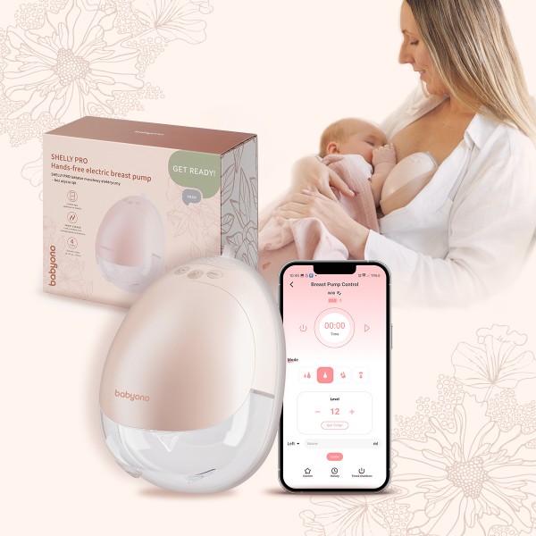 Фото - Електричний молоковідсмоктувач BabyOno SHELLY PRO (1701)