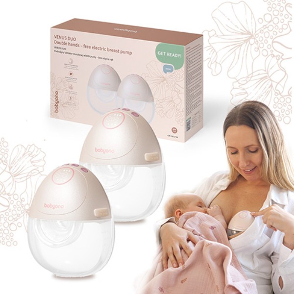 Фото - Електричний молоковідсмоктувач BabyOno VENUS DUO (1702)
