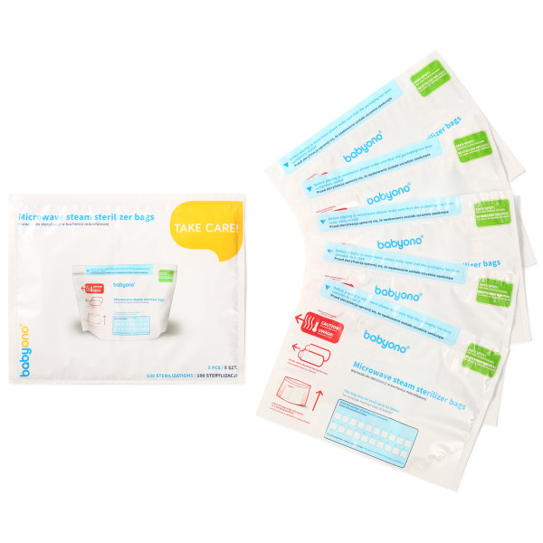 Фото - Пакети для стерилізації BabyOno 5 шт. (1038)