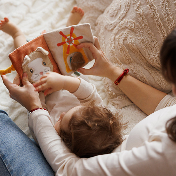 Фото - Книжка-іграшка BabyOno Коров'яче бінго (1690)