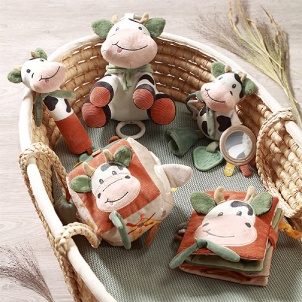 Фото - Книжка-іграшка BabyOno Коров'яче бінго (1690)