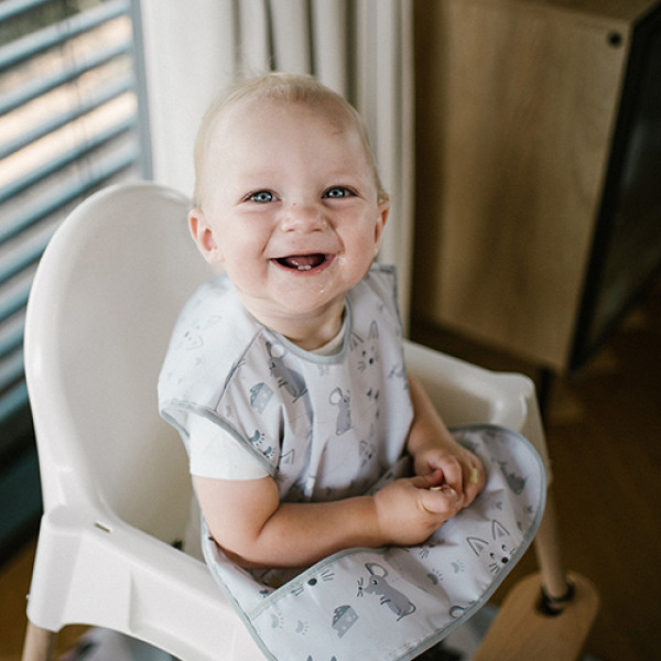 Фото - Нагрудник из клеенки BabyOno фартук Мышонок 6м+ (1641/01)