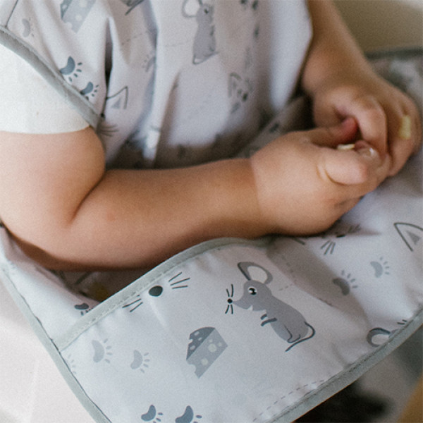 Фото - Нагрудник из клеенки BabyOno фартук Мышонок 6м+ (1641/01)