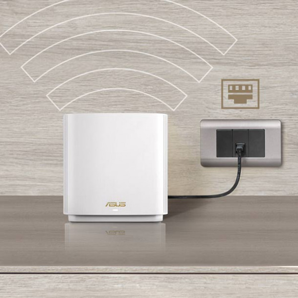 Фото - MESH система WiFi6 Asus ZenWiFi XT9 White (1-Pack)