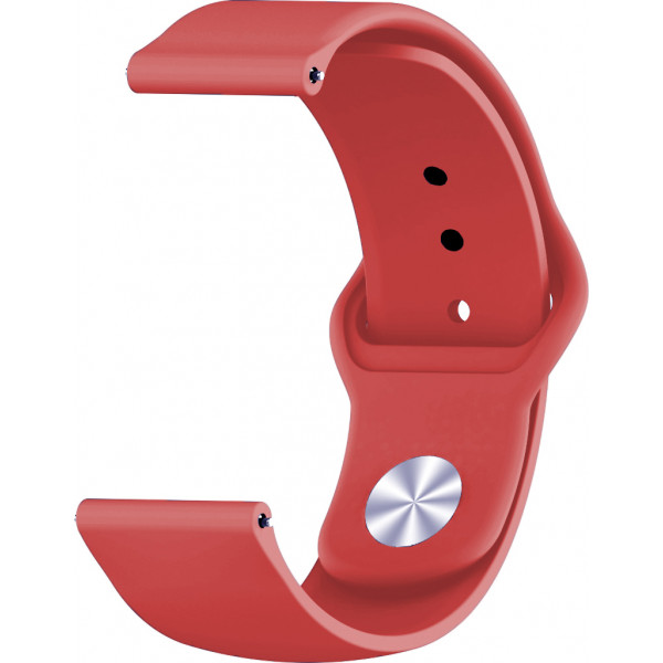 Фото - Ремінець для смарт-годинника BeCover for Nokia/Withings Steel/Steel HR Red (706268)