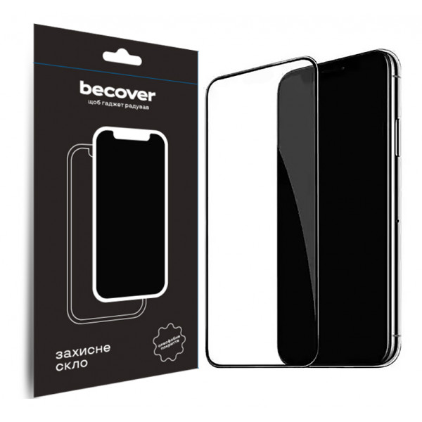 Фото - Захисне скло для смартфону BeCover for Apple iPhone 15 Plus Black (709788)