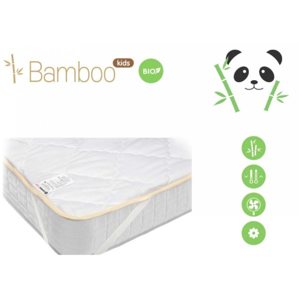 Фото - Наматрацник дитячий Sonex Bamboo Kids бамбуковий 70 х 140 см (SO102149)