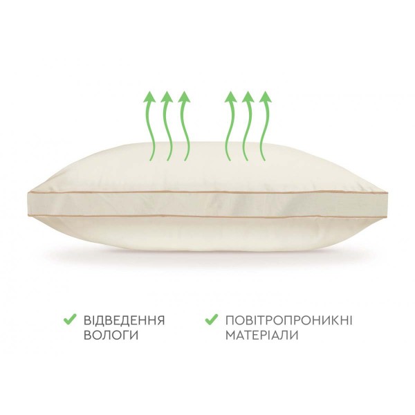 Фото - Подушка стандартна Sonex Bamboo 50х70 см Бежева (SO102160)