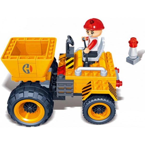 Фото - Пластиковий конструктор Banbao
"Будівельна техніка" (103 Ел.) Навантажувач (8541)