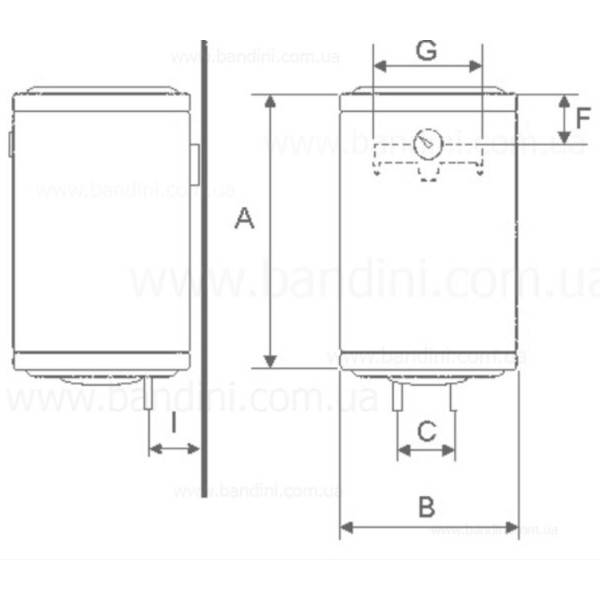 Фото - Водонагрівач Bandini Water Heaters SE 100