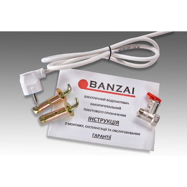 Фото - Водонагреватель Banzai 50DINOX20 E-anodе