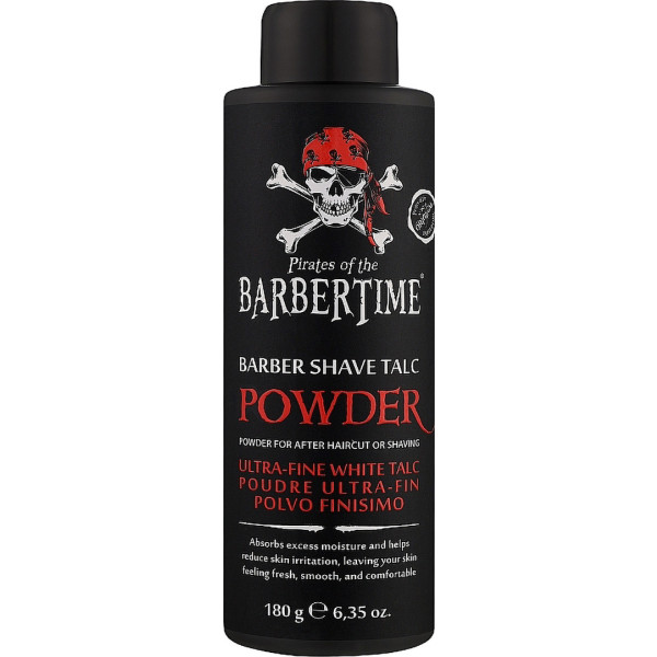 Фото - Пудра для укладки волосся Barbertime Barber Shave Talc Powder (868477910154)