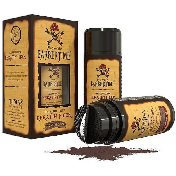 Фото - Пудра для укладки волос Barbertime Fiber Light Brown 21 г (8682815651060)