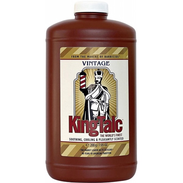 Фото - Тальк King Talc Vintage Barbicide 200г (5906735706024)