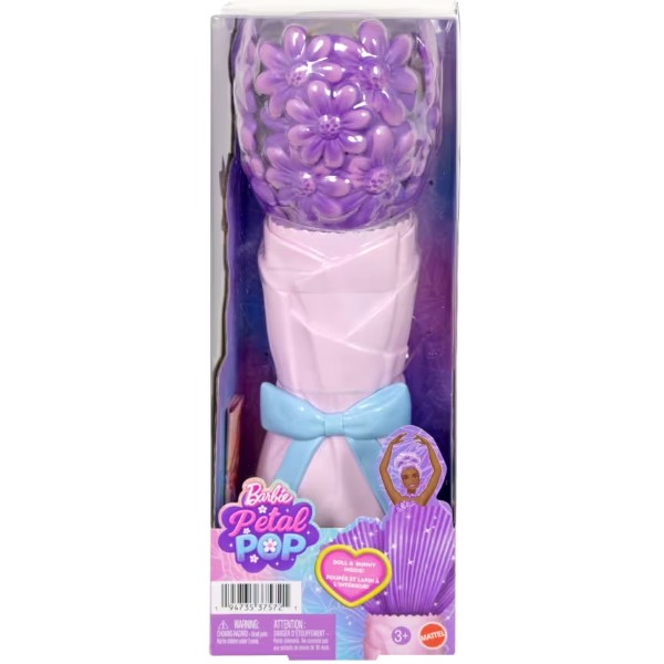 Фото - Кукла-сюрприз набор Barbie Petal Pop Фиолетовая маргаритка (JMF58)