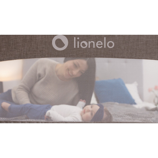 Фото - Бортик классический Lionelo Eva Grey Melange