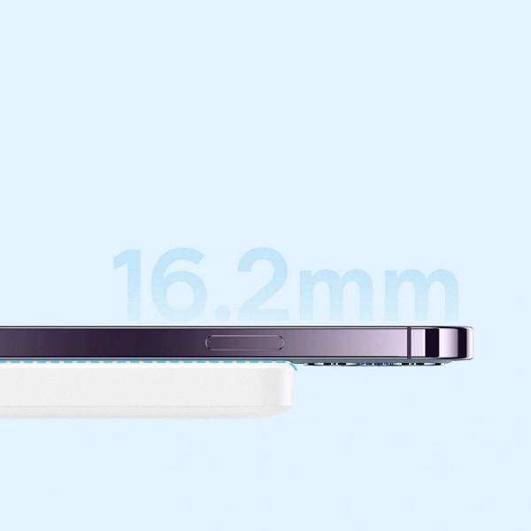 Фото - Батарея мобільна Baseus Airpow 6000mAh 20W Mag 
White (P10022807213-00)