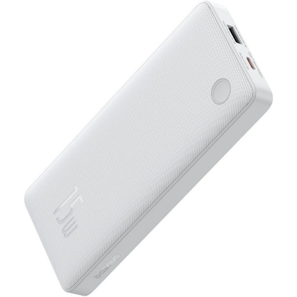 Фото - Батарея мобільна Baseus Airpow Lite 10000mAh 15W 
White (P10067500213-00)