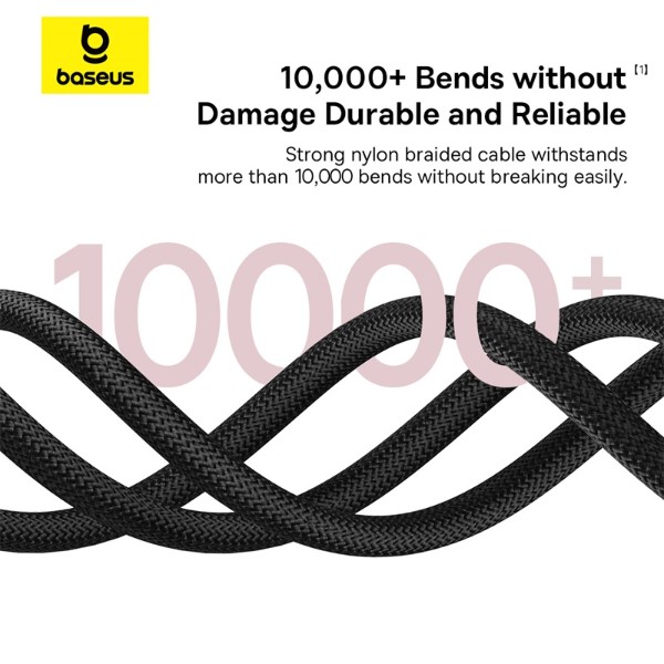 Фото - Кабель Baseus Dura Series Fast Charging Cable Type-C to iP 20W 2m Red+Black (P10377800U01-03)