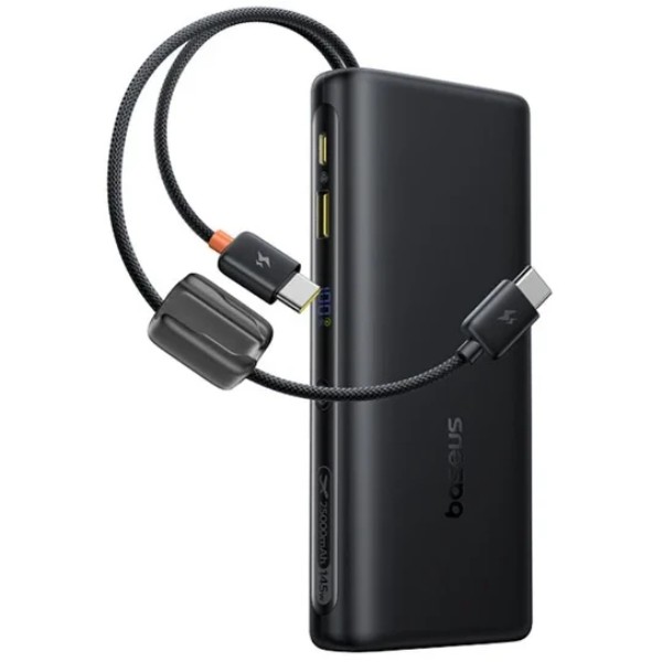 Фото - Батарея мобільна Baseus EnerFill FC41 25000mAh 145W Digital Display Built-in Dual USB-C Cable (E0028H03) Фото - Батарея мобільна Baseus EnerFill FC41 25000mAh 145W Digital Display Built-in Dual USB-C Cable (E0028H03)