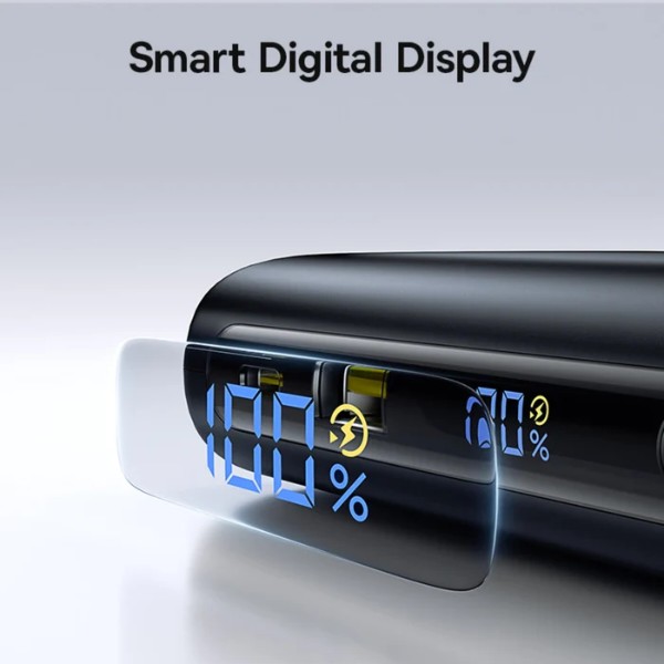 Фото - Батарея мобільна Baseus EnerFill FC41 25000mAh 145W Digital Display Built-in Dual USB-C Cable (E0028H03)