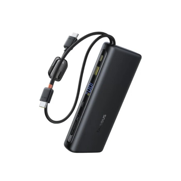 Фото - Батарея мобільна Baseus EnerFill FC41 25000mAh 145W Digital Display Built-in Dual USB-C Cable (E0028H03)