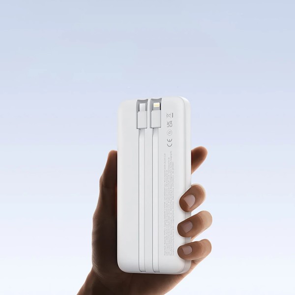 Фото - Батарея мобильная Baseus Lipow 10000mAh 22,5W белый QC PD (P10079101213-00)