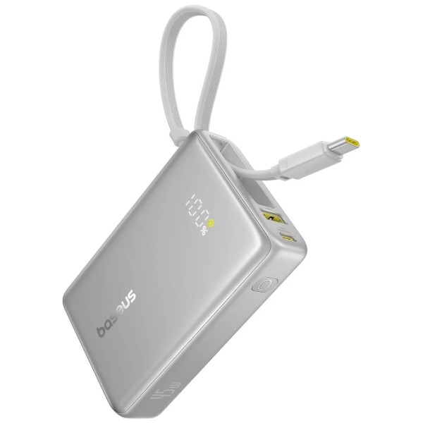 Фото - Батарея мобильная Baseus PicoGo 10000mAh 45W PD QC Galaxy Natural Titanium (P10076803853-00)