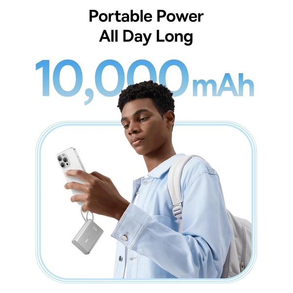 Фото - Батарея мобильная Baseus PicoGo 10000mAh 45W PD QC Galaxy Natural Titanium (P10076803853-00)