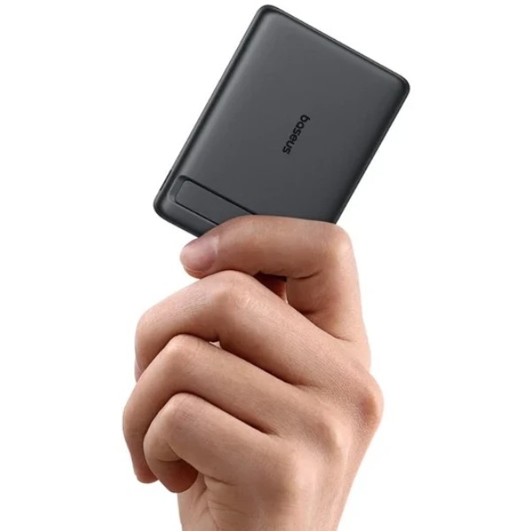 Фото - Батарея мобільна Baseus PicoGo AM31 Qi2 5000mAh 20W MagSafe Black (P10081907123-00)