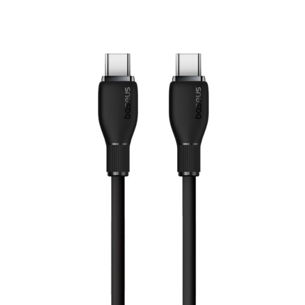 Фото - Кабель Baseus Type-C 100W 1.2m Cluster Black (P10355702111-00)
