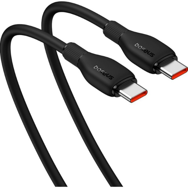 Фото - Кабель Baseus Type-C 100W 1.2m Cluster Black (P10355702111-00)