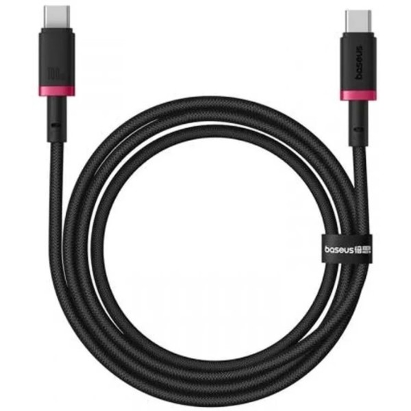 Фото - Кабель Baseus Type-C/Type-C 100W 1m (P10377803U01-01) Red/Black