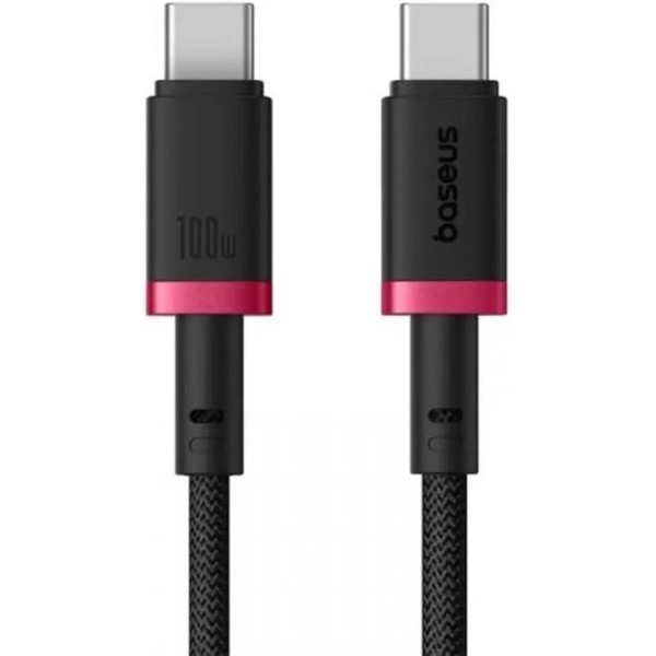 Фото - Кабель Baseus Type-C/Type-C 100W 1m (P10377803U01-01) Red/Black