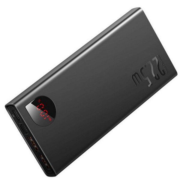 Фото - Батарея мобільна Baseus Adaman Metal Digital Display Quick Charge Power Bank 10000mAh 22.5W (2021 Editon) (PPAD070001)