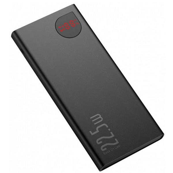 Фото - Батарея мобільна Baseus Adaman Metal Digital Display Quick Charge Power Bank 10000mAh 22.5W (2021 Editon) (PPAD070001)