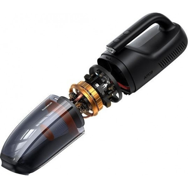 Фото - Автомобільний пилосос Baseus AP02 Handy Vacuum Cleaner Cosmic Black (C30459600121-00)