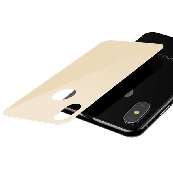 Фото - Защитное стекло для смартфона Baseus for Apple iPhone XS Full Rear Protector Gold (SGAPIPH58-BM0V)