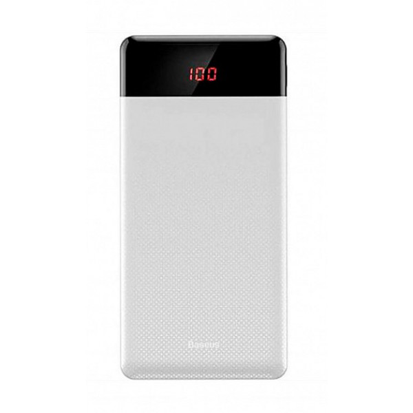 Фото - Батарея мобільна Baseus Mini Cu Digital Display 10000mAh White (PPALL-AKU02)