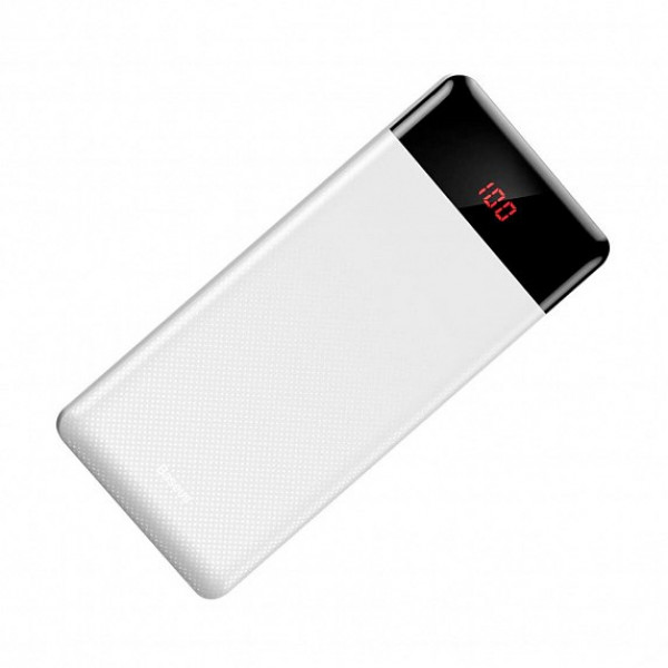 Фото - Батарея мобільна Baseus Mini Cu Digital Display 10000mAh White (PPALL-AKU02)