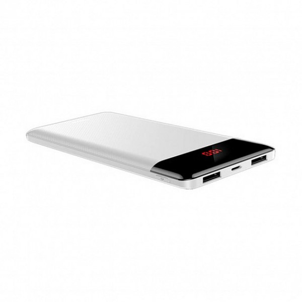 Фото - Батарея мобільна Baseus Mini Cu Digital Display 10000mAh White (PPALL-AKU02)