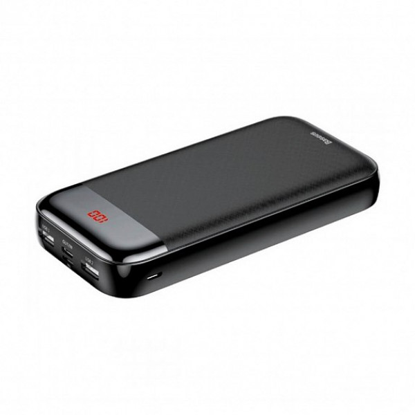 Фото - Батарея мобільна Baseus Mini Cu Digital Display 20000mAh Black (PPALL-CKU01)