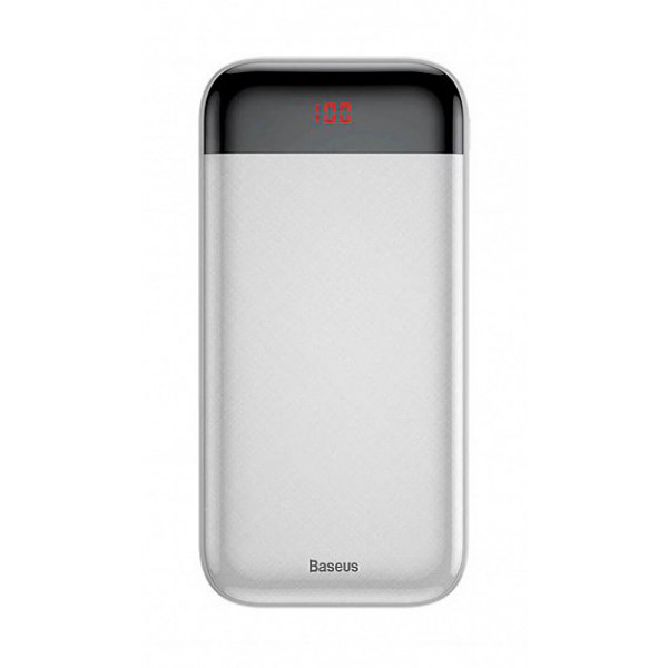 Фото - Батарея мобільна Baseus Mini Cu Digital Display 20000mAh White (PPALL-CKU02)