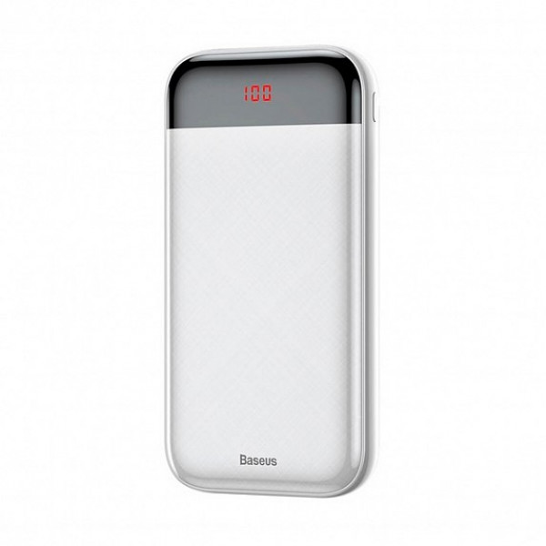 Фото - Батарея мобільна Baseus Mini Cu Digital Display 20000mAh White (PPALL-CKU02)