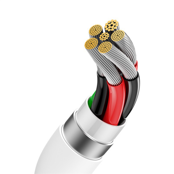 Фото - Кабель Baseus Superior Series Fast Charging Data Cable USB to Type-C 100W 1.5m Moon White (P10320102214-02)