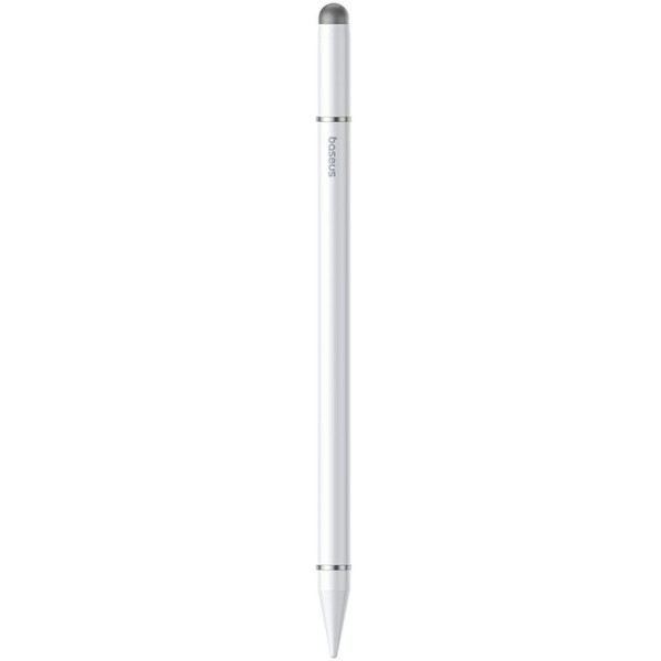 Фото - Стилус Baseus Smooth Writing III 3в1 Passive Stylus Non-magnetic Version Moon White (P80080804213-00)