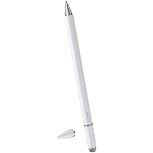 Фото - Стилус Baseus Smooth Writing III 3в1 Passive Stylus Non-magnetic Version Moon White (P80080804213-00)