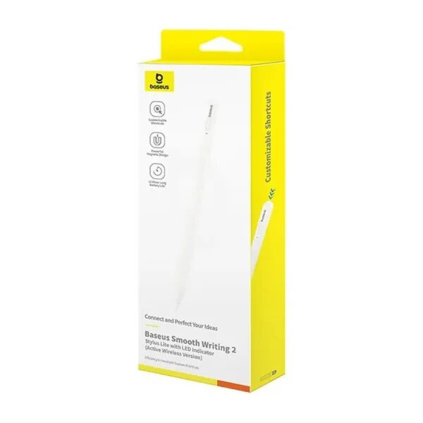 Фото - Стилус Baseus Smooth Writing 2 Stylus with LED Indicators Wireless Version Moon White (P80015802213-03)