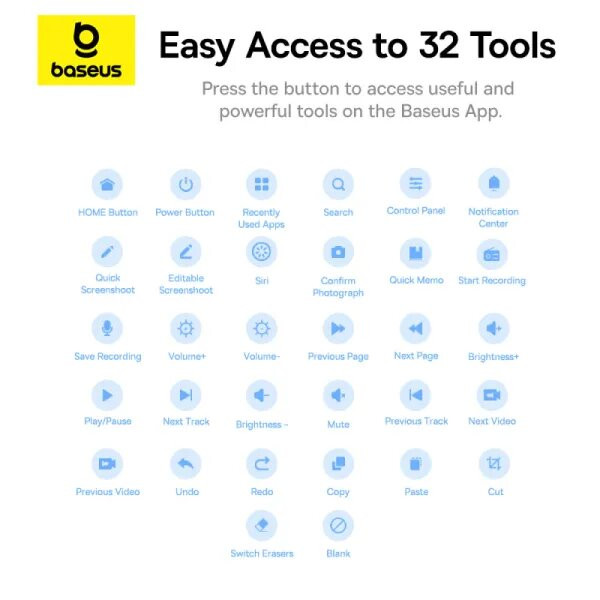 Фото - Стилус Baseus Smooth Writing 2 Stylus with LED Indicators Wireless Version Moon White (P80015802213-03)