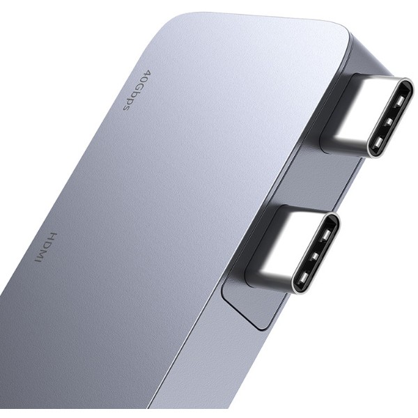 Фото - Хаб USB Baseus UltraJoy Series 5-Port HUB Space Grey (B00052801811-04)